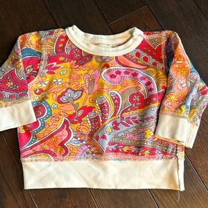 Peek... 6-12 mos. Little girls sweatshirt